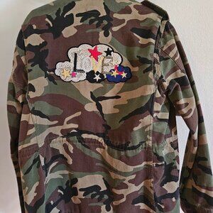 Authentic Saint Laurent Love Camo jacket